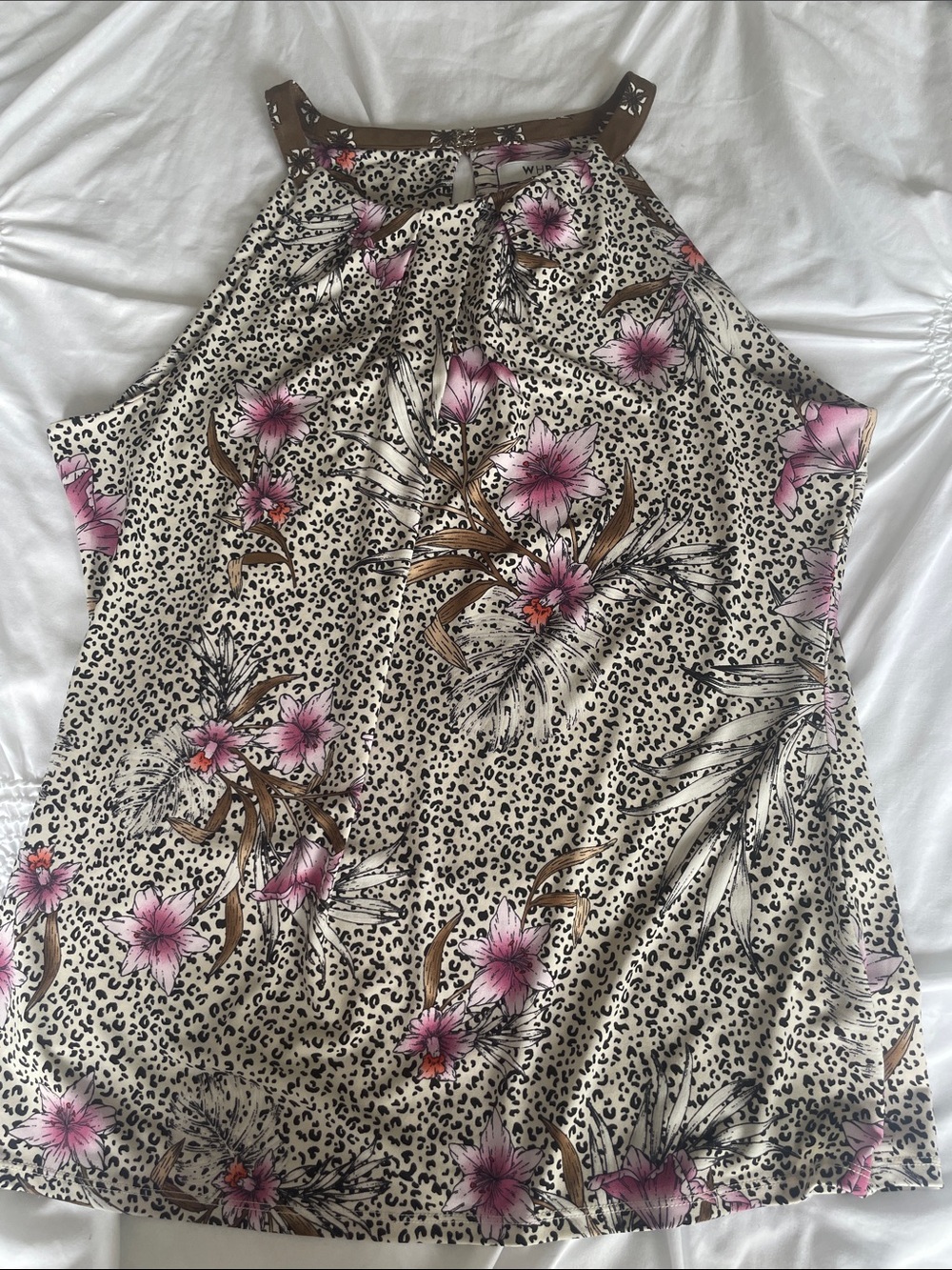 WHBM top, sleeveless L